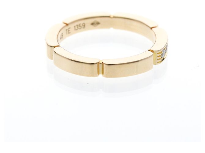 Cartier Maillon Panthère Diamantring in 18K Roségold Golden - Ansicht 4
