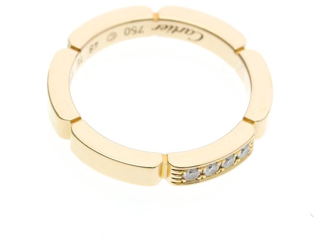 Cartier Maillon Panthère Diamantring in 18K Roségold Golden - Ansicht 9