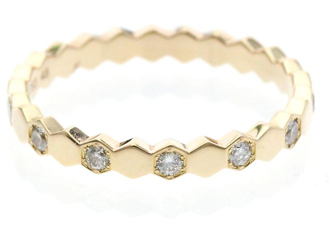 Anello Bee de Chaumet mezzo giro diamanti in oro rosa 18K D'oro - vista 4