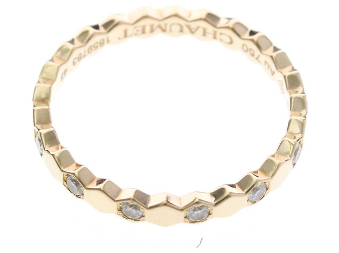 Anello Bee de Chaumet mezzo giro diamanti in oro rosa 18K D'oro - vista 9