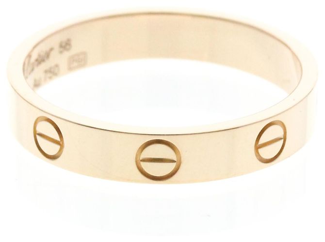 Cartier Mini Love Ring in 18K Roségold Golden - Ansicht 4