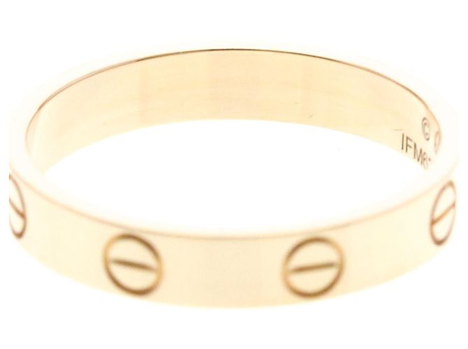 Cartier Mini Love Ring in 18K Roségold Golden - Ansicht 6