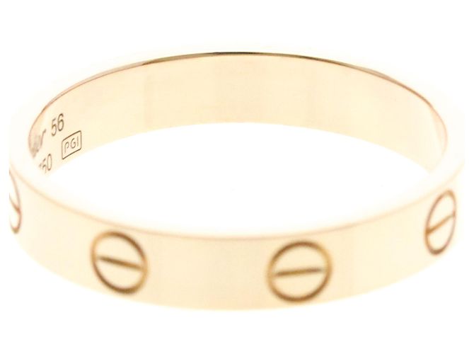 Cartier Mini Love Ring in 18K Roségold Golden - Ansicht 8