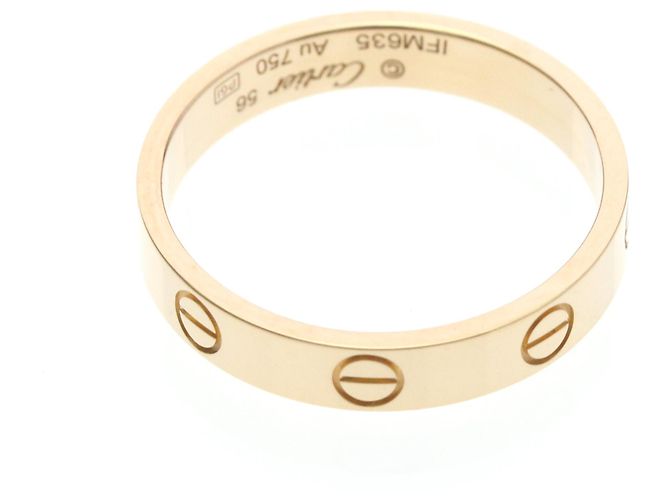 Cartier Mini Love Ring in 18K Roségold Golden - Ansicht 9