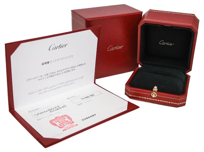 Anel Cartier Trinity em Ouro 18K Dourado - vista 9