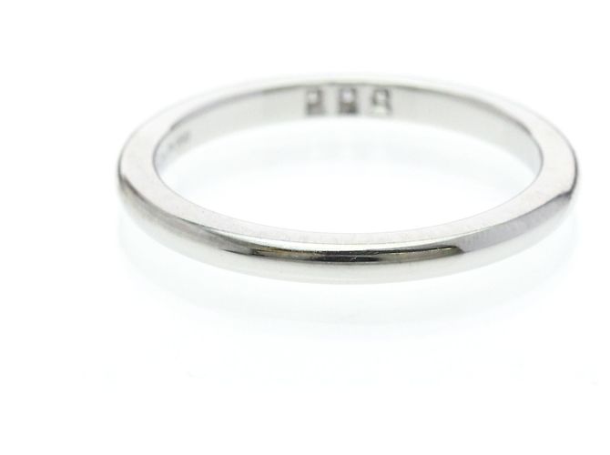 Autre Marque Tiffany Forever Ring 3 Diamanten in Platin Silber - Ansicht 3