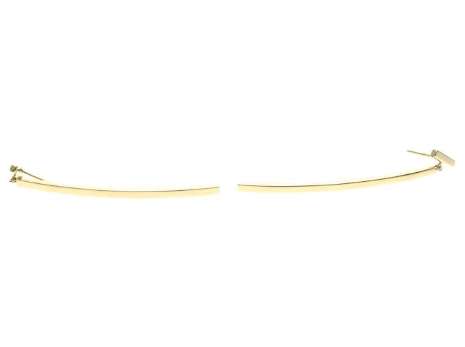 Autre Marque Orecchini pendenti Tiffany T Wire in oro rosa 18K D'oro - vista 4