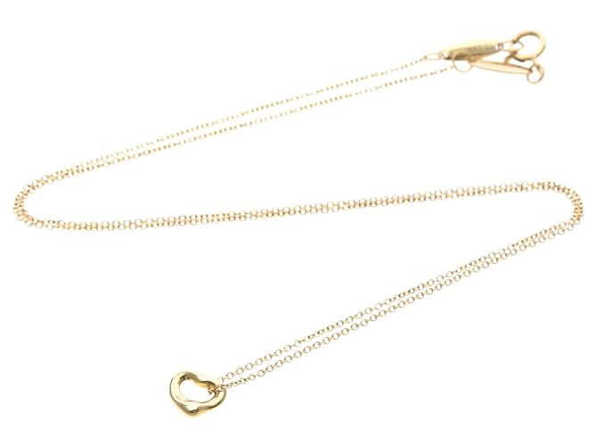 Autre Marque Collana Tiffany Open Heart in oro rosa 18K D'oro - vista 14