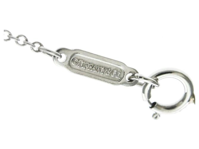 Autre Marque Tiffany Key Diamantenhalskette Silber Golden - Ansicht 11