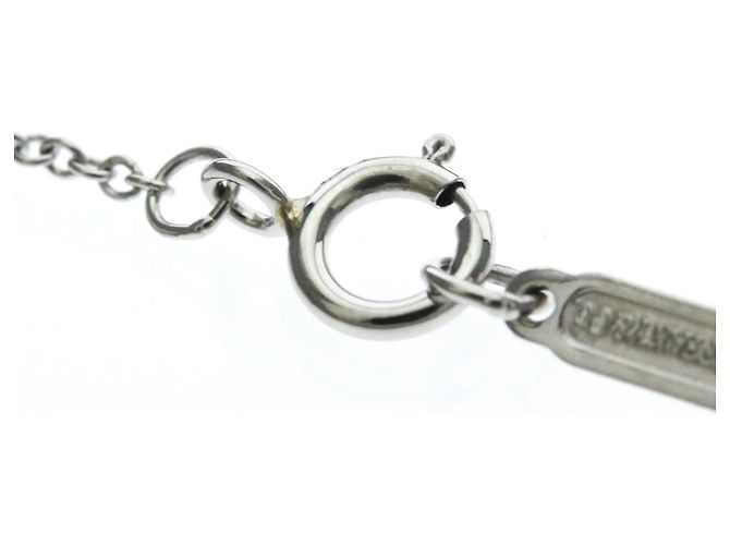 Autre Marque Tiffany Key Diamantenhalskette Silber Golden - Ansicht 12