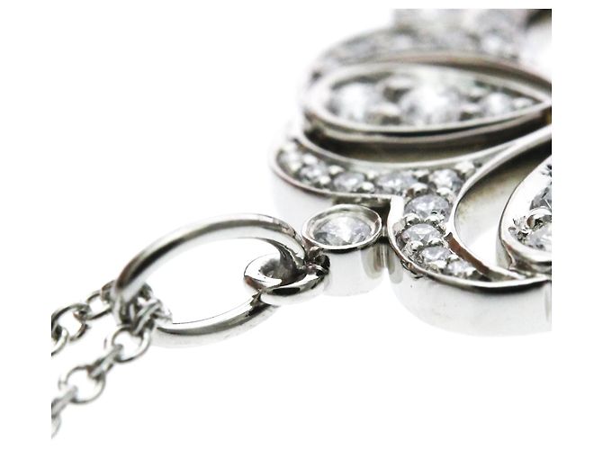 Autre Marque Tiffany Key Diamantenhalskette Silber Golden - Ansicht 9