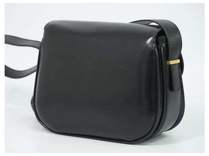 Edge Céline Celine Shoulder Leather Black - view 2