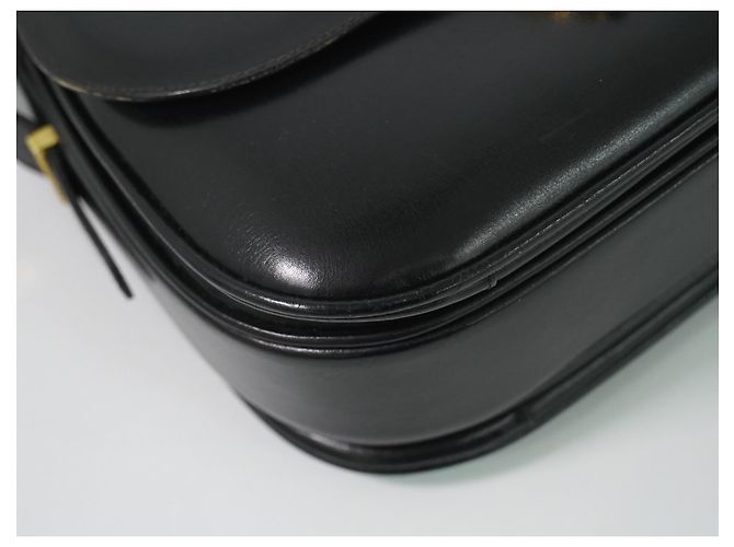 Edge Céline Celine Shoulder Leather Black - view 7