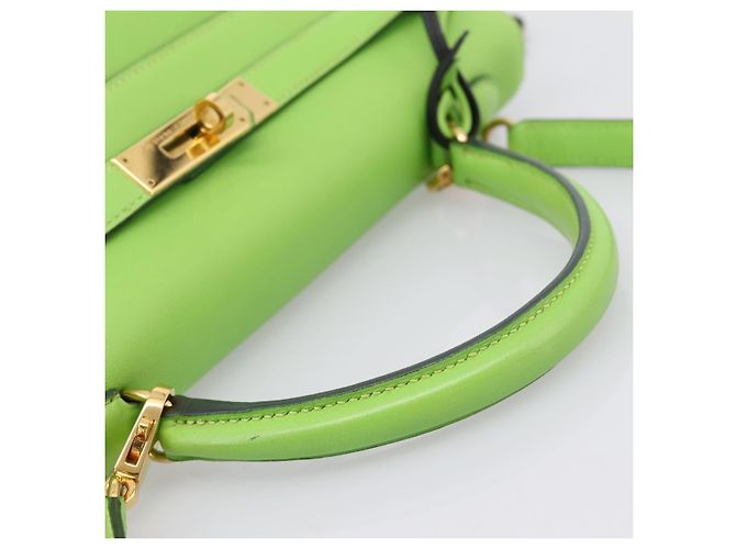 Hermès Hermes Kelly Green Gulliver con Gold Hardware 32 Verde - vista 5