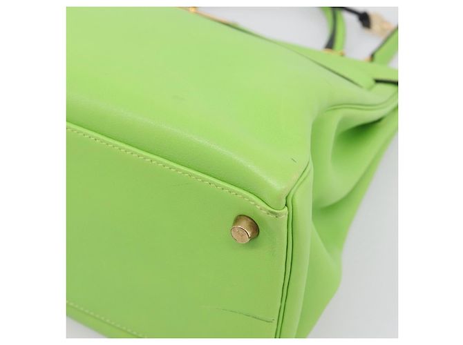 Hermès Hermes Kelly Green Gulliver con Gold Hardware 32 Verde - vista 6