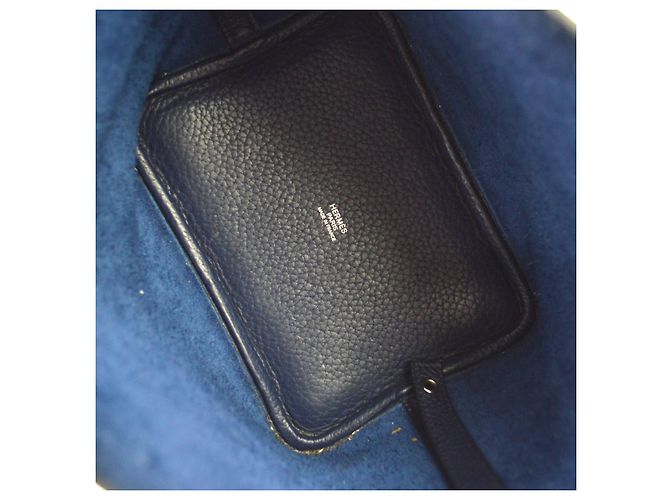 Hermès Hermes Picotin Lock Clemence PM Blue - view 3