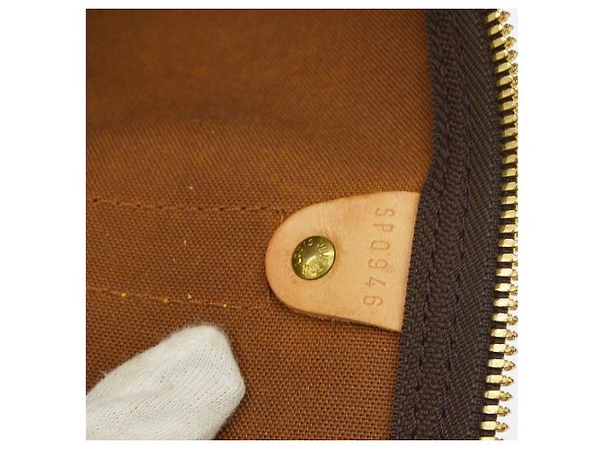 Louis Vuitton Keepall Monogram Canvas 50 Castaño - vista 5