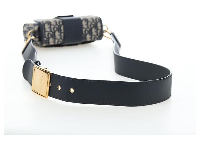 Christian Dior 30 Montaigne Box Oblique Canvas Azul marino - vista 7