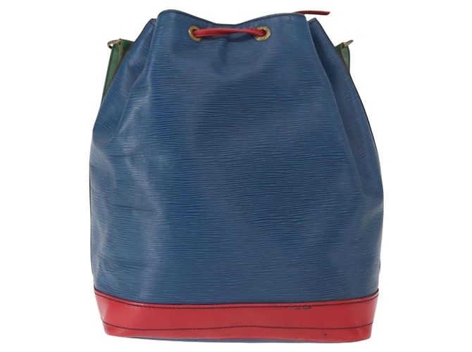 Louis Vuitton Tricolor Noe Epi Leather Large Blau - Ansicht 2