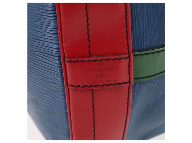 Louis Vuitton Tricolor Noe Epi Leather Large Blau - Ansicht 6