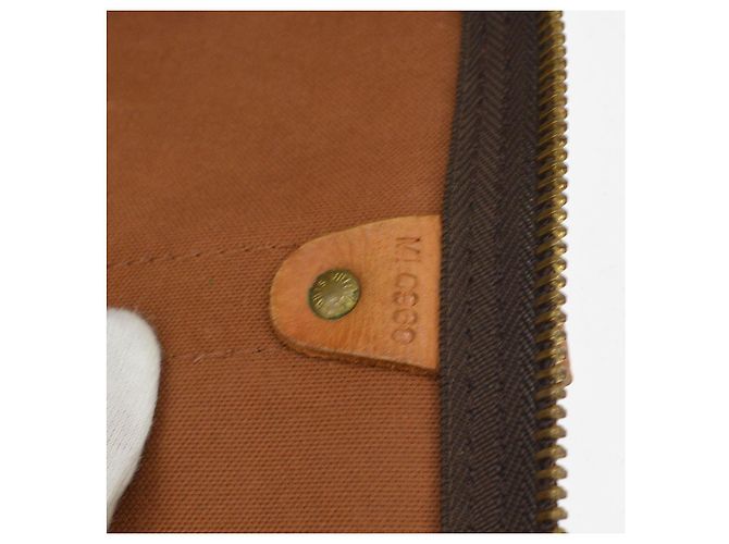 Louis Vuitton Keepall Monogram Canvas 60 Marrone - vista 5