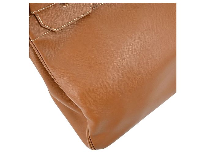 Hermès Hermes Birkin Brown Courchevel mit Gold Hardware 40 Braun - Ansicht 6