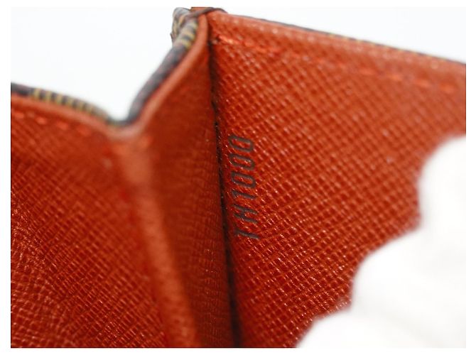 Louis Vuitton Tribeca Carre Damier Ebene Marrone - vista 7