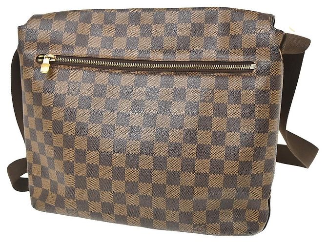 Louis Vuitton Brooklyn Damier Ebene MM Marrom - vista 2