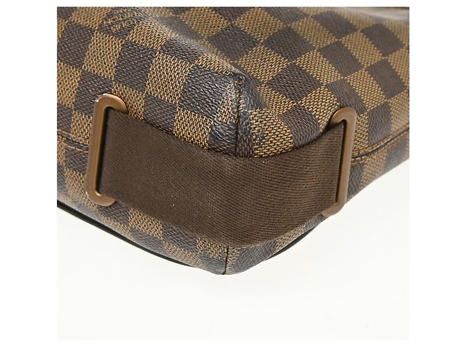 Louis Vuitton Brooklyn Damier Ebene MM Marrom - vista 7