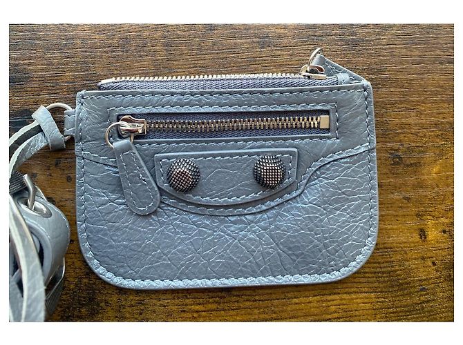 Balenciaga Neo Classic City Borsa Pelle Grigia Grigio - vista 8