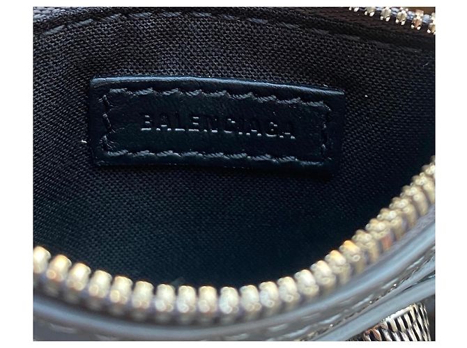 Balenciaga Neo Classic City Borsa Pelle Grigia Grigio - vista 9