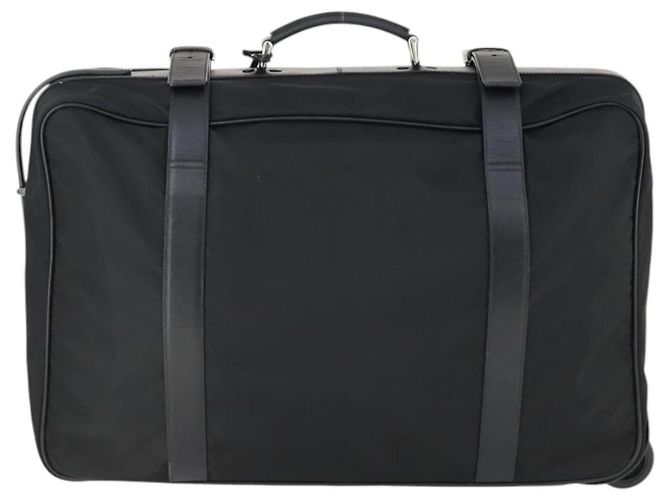 Valigia Prada in Re-Nylon e Saffiano Re-Nylon e Saffiano Nero - vista 2