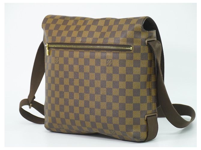 Louis Vuitton Brooklyn Damier Ebene MM Marrom - vista 2