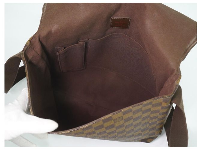 Louis Vuitton Brooklyn Damier Ebene MM Marrom - vista 5