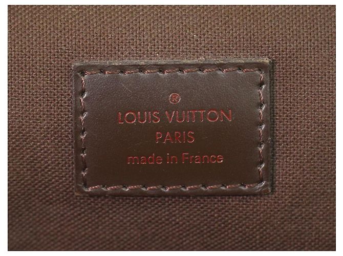Louis Vuitton Brooklyn Damier Ebene MM Marrom - vista 6