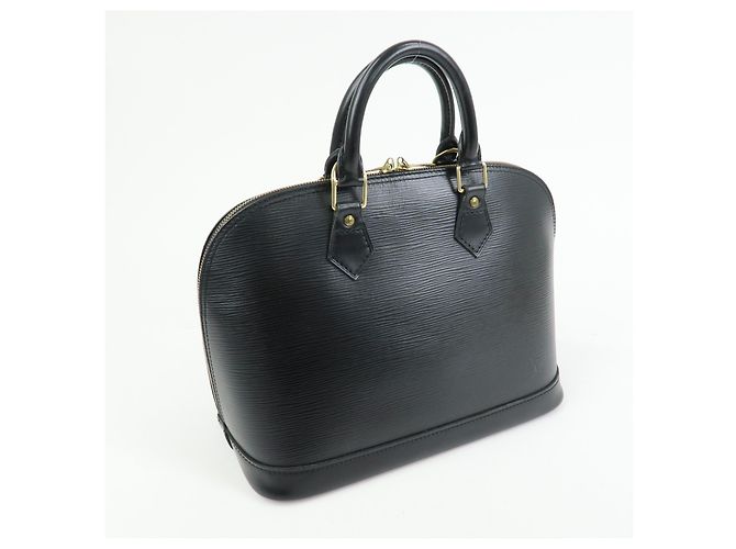 Louis Vuitton Alma Epi Leather PM Preto - vista 4