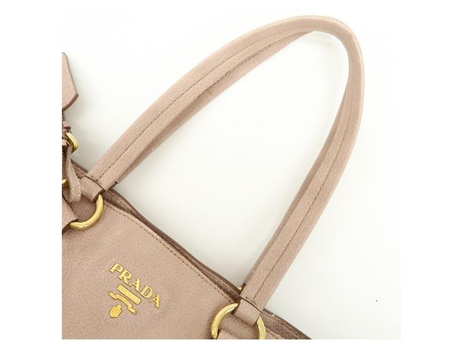 Prada Vitello Daino Leather Large Pink - view 6