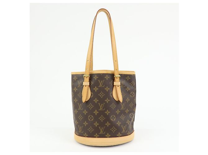 Louis Vuitton Petit Bucket Monogram Canvas Braun - Ansicht 2
