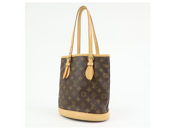 Louis Vuitton Petit Bucket Monogram Canvas Braun - Ansicht 3