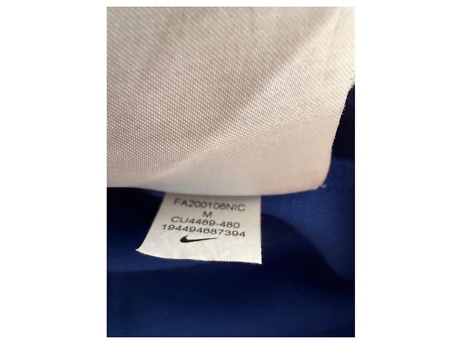 Giacca con cappuccio Nike Tech Fleece blu - vista 5