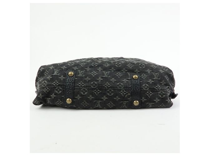 Louis Vuitton Neo Cabby Monogram Denim MM Black - view 5