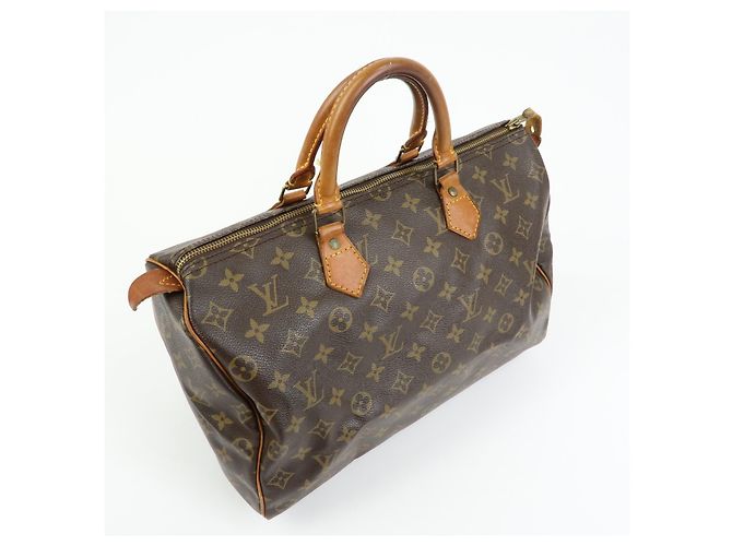 Louis Vuitton Speedy Monogram Canvas 35 Marrom - vista 4