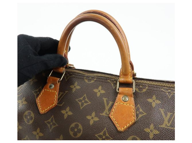 Louis Vuitton Speedy Monogram Canvas 35 Marrom - vista 6
