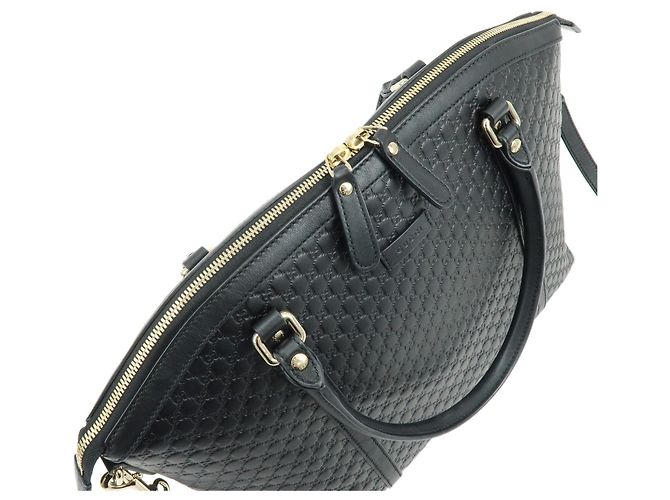 Gucci Guccissima GG Leather Large Preto - vista 7