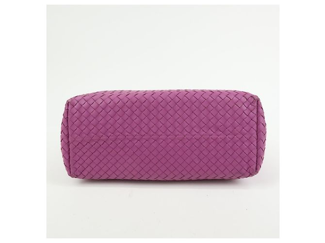 Bottega Veneta Garda Intrecciato Nappa Medium Porpora - vista 5