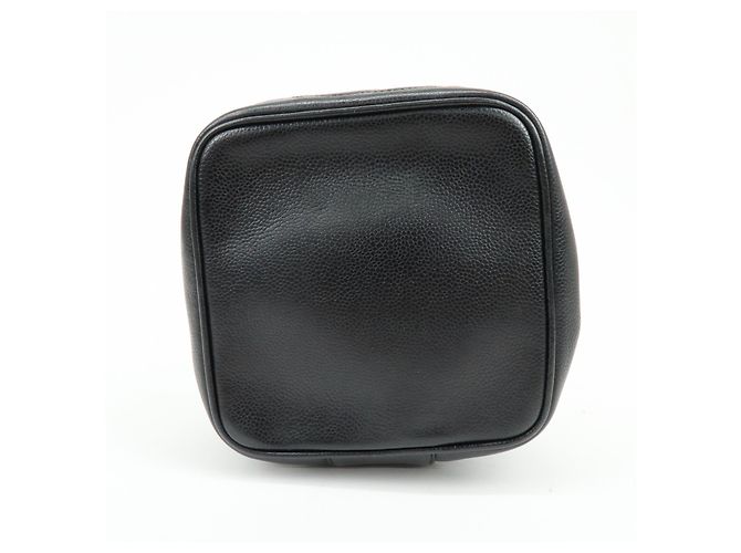 Classique Chanel Vintage Timeless Cosmetic Case Caviar Small Noir - vue 5