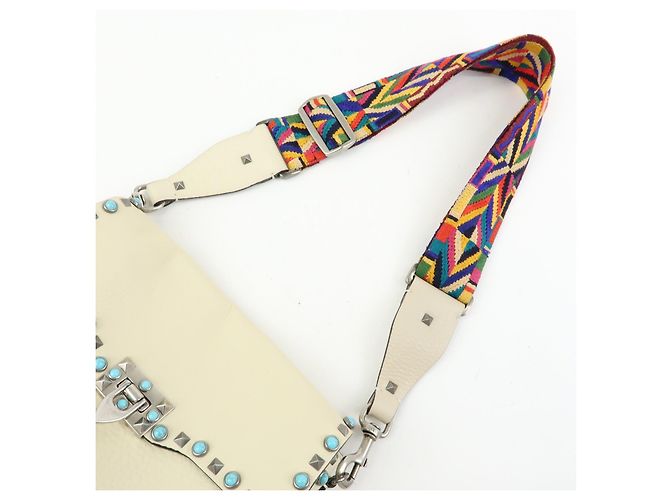 Valentino Garavani Rolling Rockstud Leather with Cabochons Small Mehrfarben - Ansicht 6