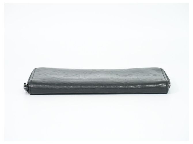 Louis Vuitton Zippy Monogram Shadow Leather Vertical Black - view 3