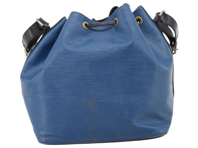 Louis Vuitton Bicolor Petit Noe Epi Leather Bleu - vue 2