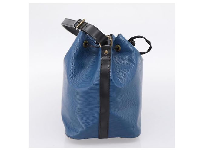 Louis Vuitton Bicolor Petit Noe Epi Leather Bleu - vue 3